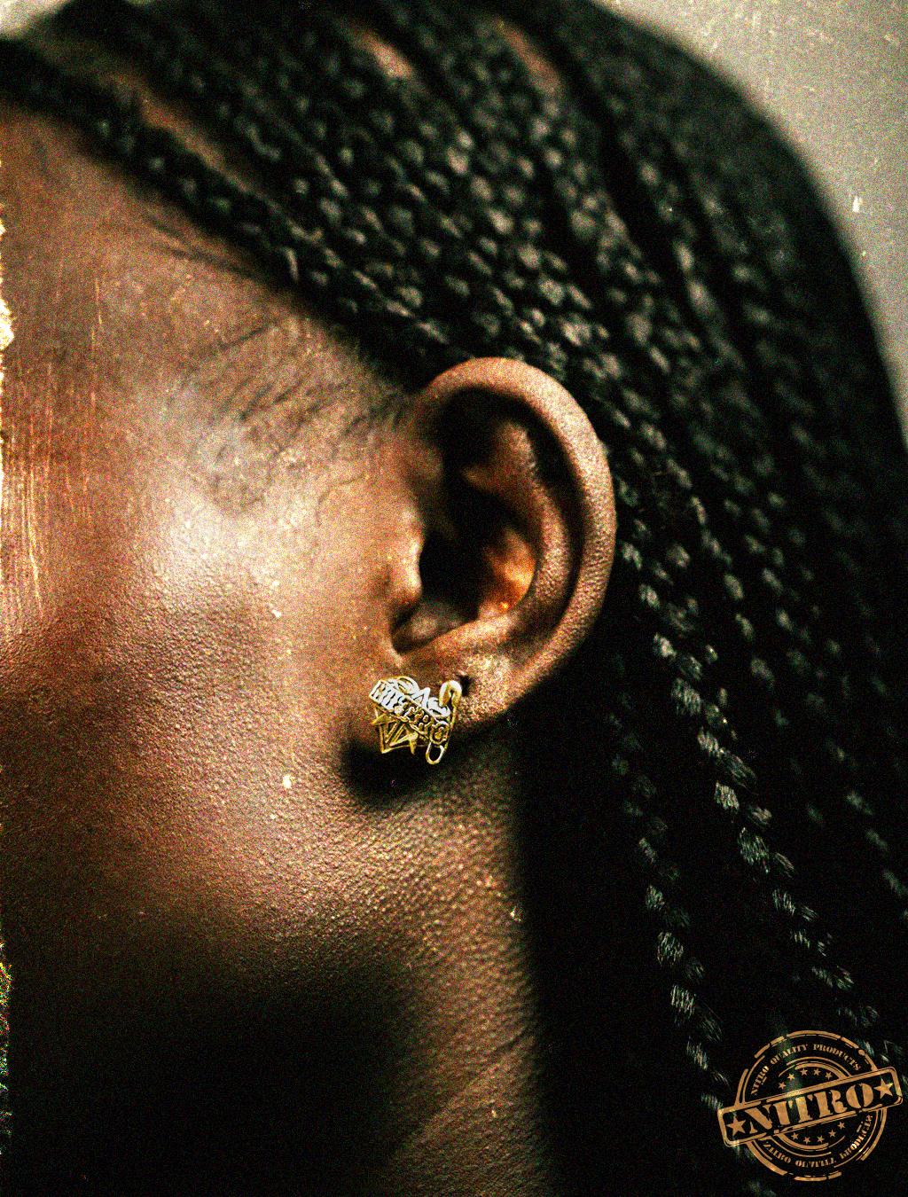 "Pierced Hearts" Earrings